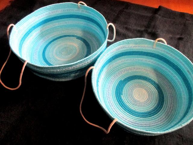 Rope Basket, Gathering Basket, Storage Basket, Catch All