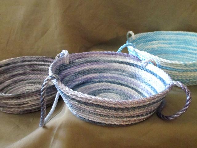 Rope Basket, Gathering Basket, Storage Basket, Catch All