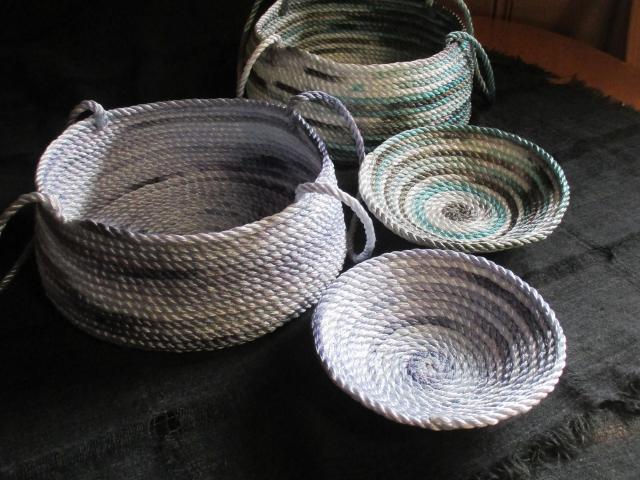 Rope Basket, Gathering Basket, Storage Basket, Catch All