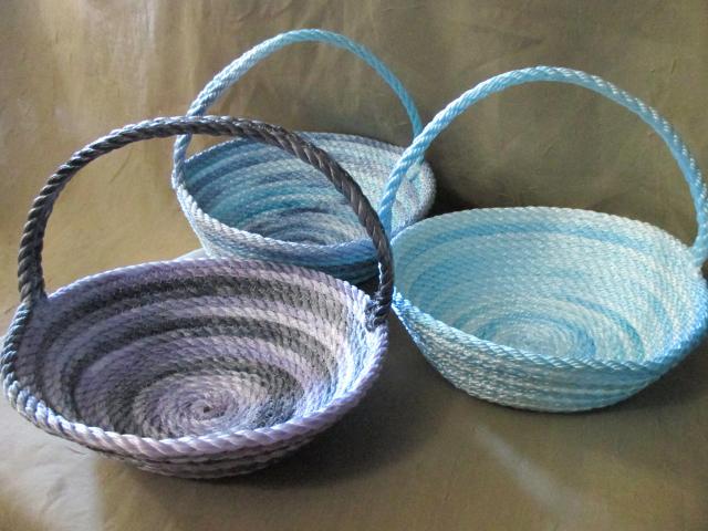 Rope Basket, Gathering Basket, Storage Basket, Catch All