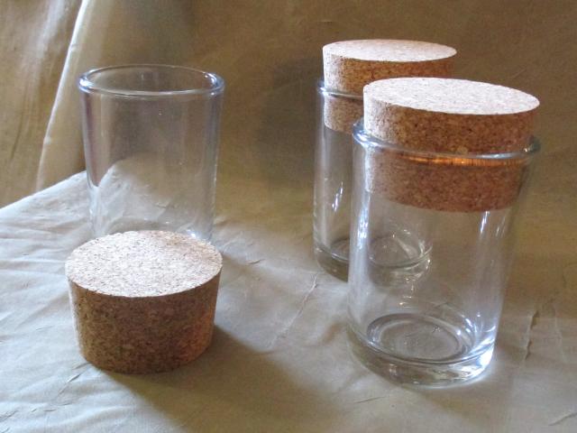 Large Jars with Cork - Apothecary Jars, Storage, Spices, Potions