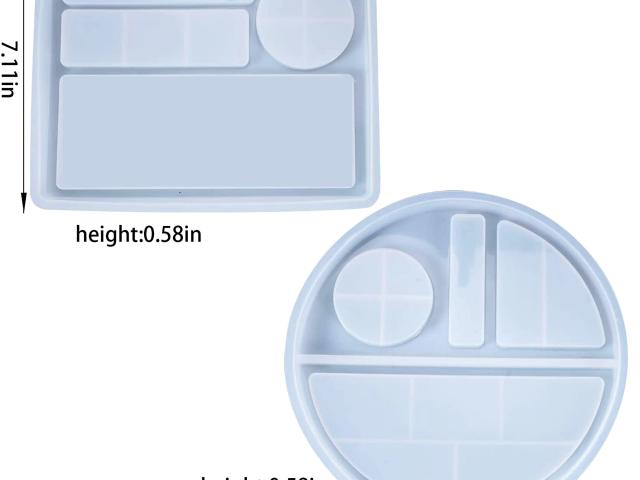 Molds - Tray Casting Mold - for Epoxy, Clay or other casting medium