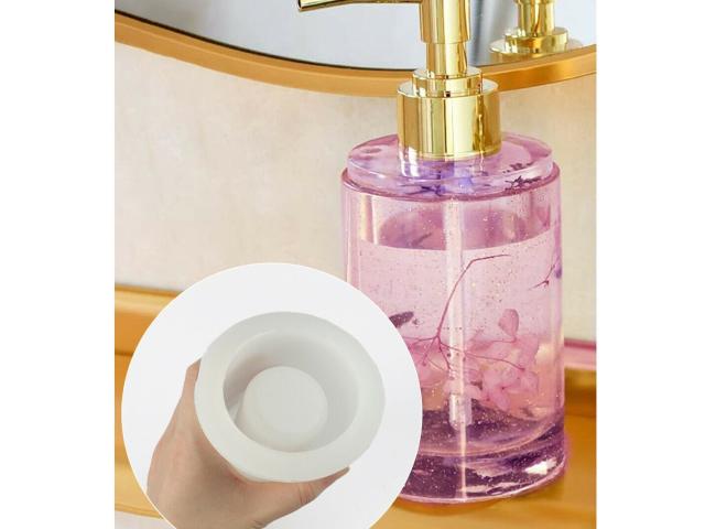 Mold - Large Bottle Casting Mold - for Epoxy, Clay or other casting medium - Hand Soap Decorative Bottle