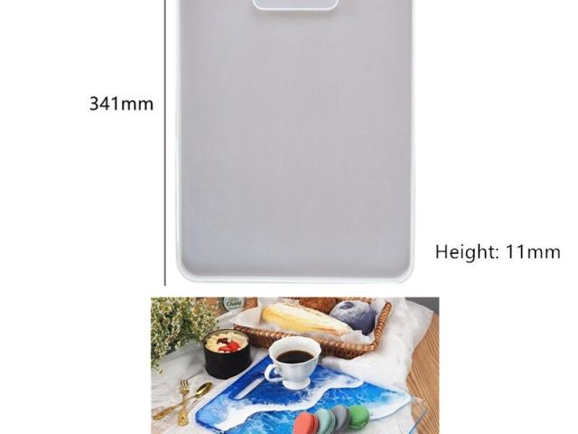 Molds - Large Cutting Board Tray Casting Mold - for Epoxy, Clay or other casting medium