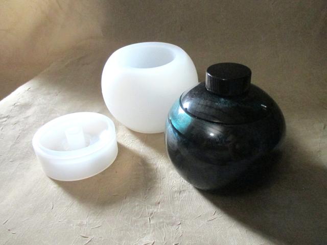 Mold - Large Bubble Bottle Casting Mold - for Epoxy, Clay, concrete, or other casting medium