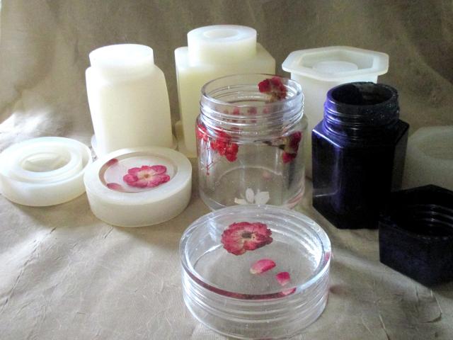 Mold - Jar Casting Mold - for Epoxy, Clay or other casting medium - Jar with screw top lid