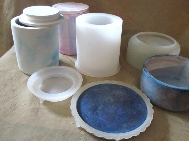 Mold - Candle Jar Casting Mold - for Concrete, Cement, Epoxy, Clay or other casting medium