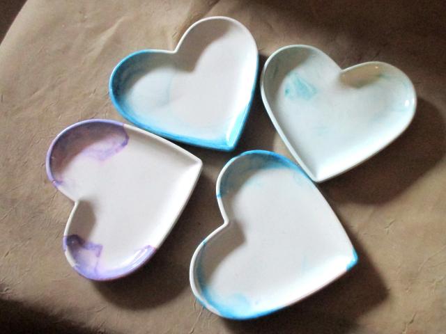 Molds - Heart Tray Casting Mold - for Epoxy, Clay or other casting medium