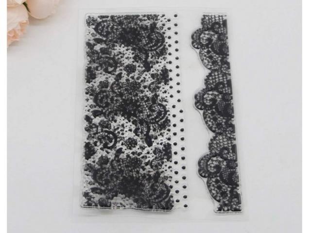 Mat Mold and Stamp - Texture for Clay, Polymer Clay, Resin and casting - Silicone Cling Stamp