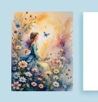 Fairy - Greeting Cards - Fae Note Cards, Single or Bulk Pack of 10