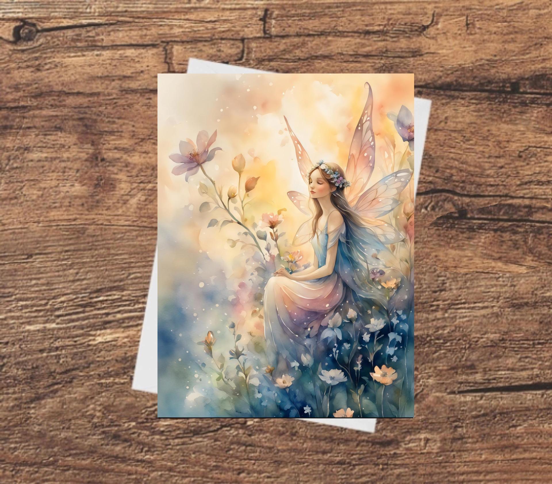 Fairy - Greeting Cards - Fae Note Cards, Single or Bulk Pack of 10