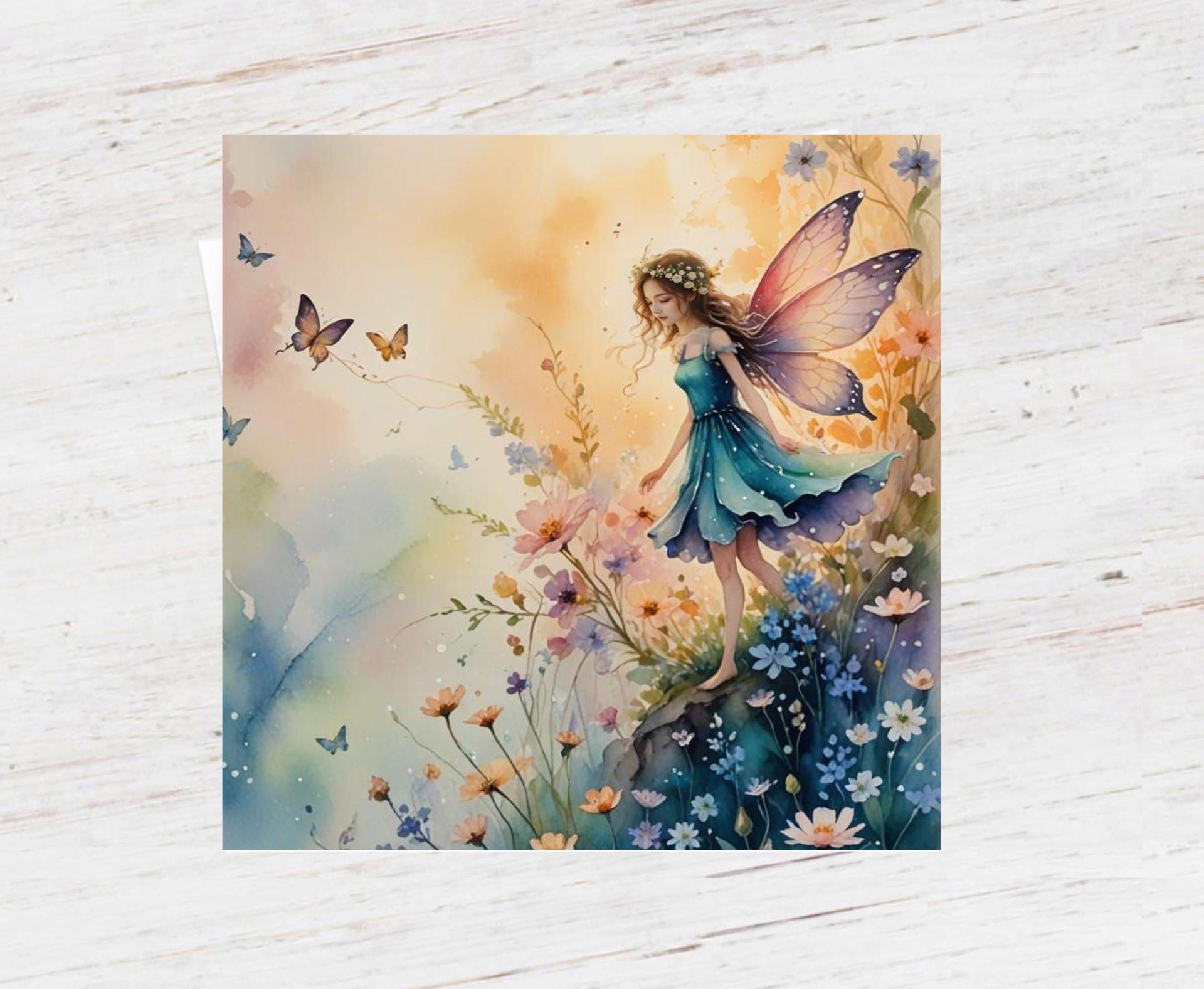 Fairy - Greeting Cards - Fae Note Cards, Single or Bulk Pack of 10
